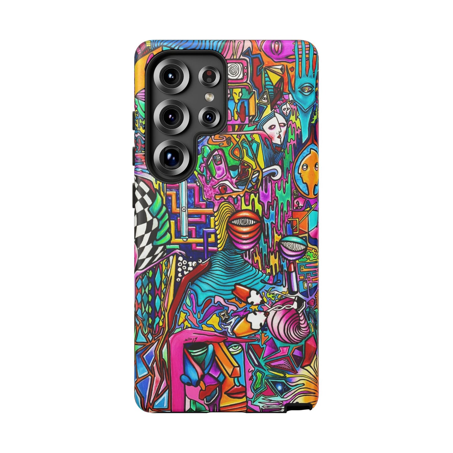 Dream World Vibrant Phone Case with Abstract Art | Tough Cases for Creative Souls, Colorful Accessories, Unique Gifts, Phone Protection, Artistic [...]